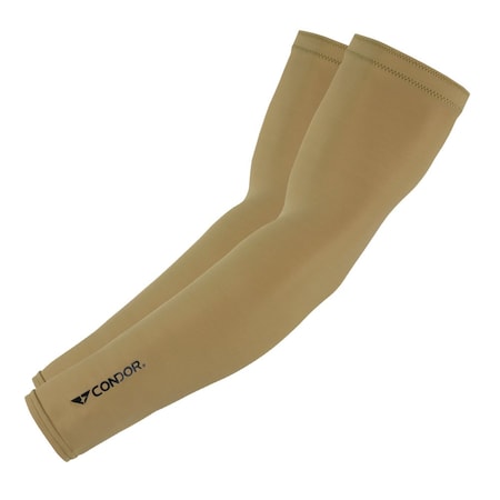 Condor Outdoor Products Arm Sleeves, Tan, 1 PR 221110-003-L